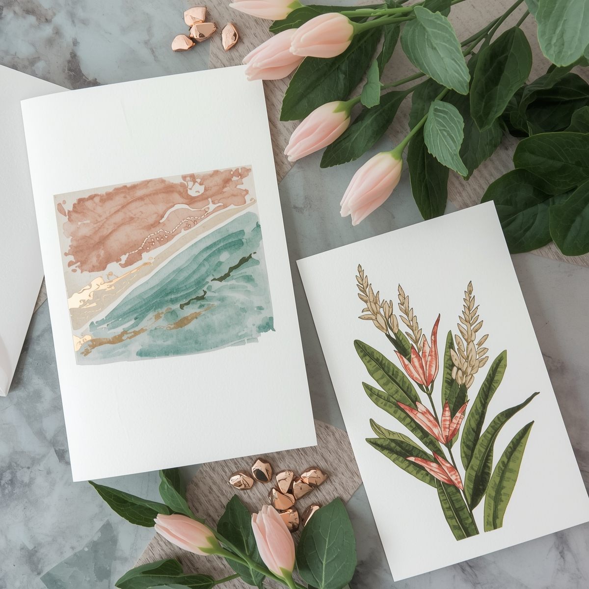 Minimal business card design